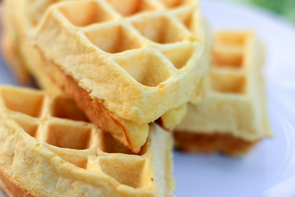 Fluffy Belgian Waffles Recipe perfect for a brunch date!